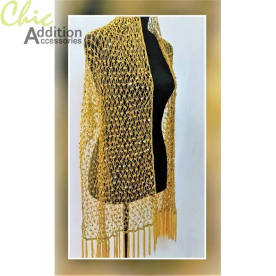Beaded Shawl BDL-013C